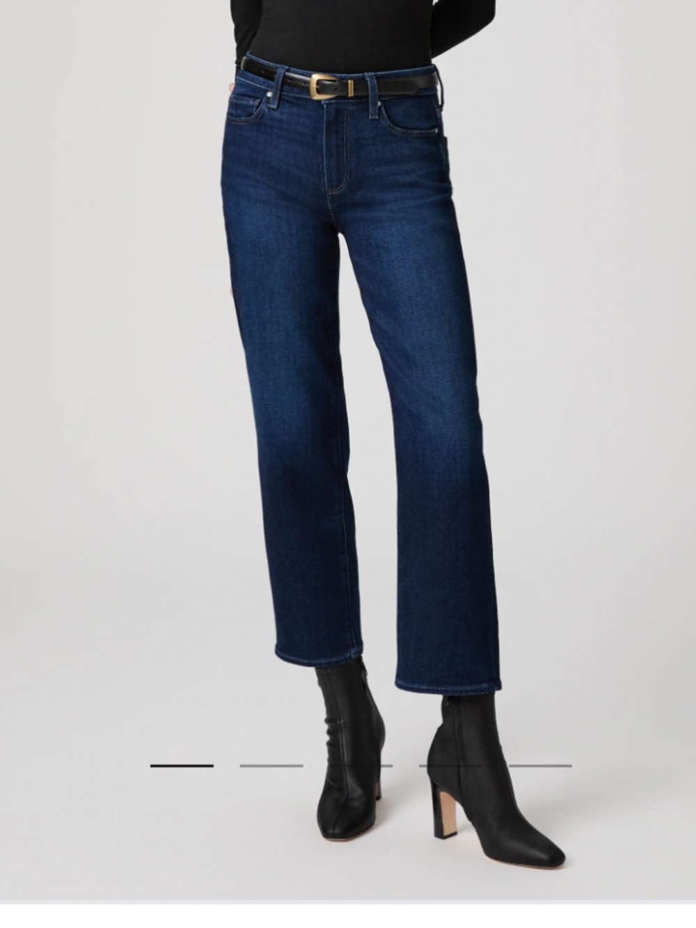 Paige Mason Ankle straight jeans